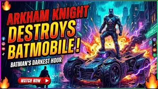 BATMAN: ARKHAM KNIGHT Arkham Knights drill boss fight