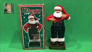 TL Toys 1999 17&rdquo; Dancing Disco Santa 