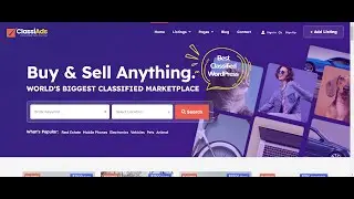How to Install Classiads Theme - Part 2 Complete Setup #themeforest #wordpress #classifieds