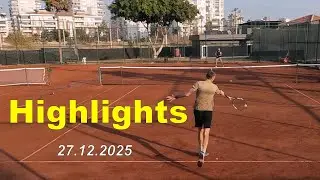 27.12.2025 Tennis Friendly vs Metin. Highlights