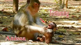Million pity baby Anissa was torturing by heartless mom Anna!