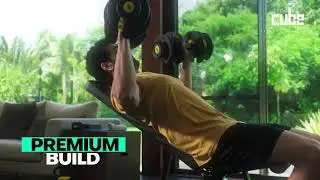 Buy Best Foldable Gym Bench Online For Home Workout | The Cube Club