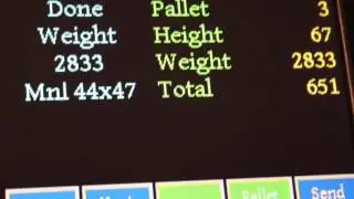 Forklift Onboard Freight Weighing and Dimensioning