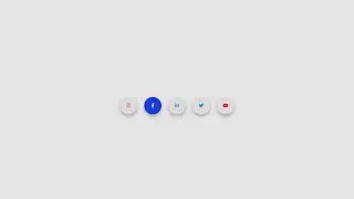 How to create social media buttons with eye-catching Hover effects using Html & CSS