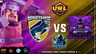 Very close war between Resistance and War Hunters in UWL