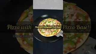 Pizza Recipe With Readymade Pizza Base | Easy Pizza Recipe Without Oven I #shorts | #youtubeshorts