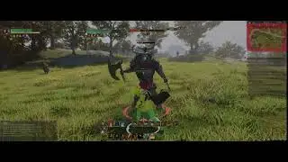 Some Vek warrior gameplay from ashes of creation