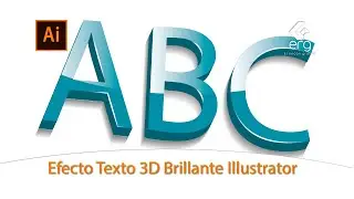 🤸‍♂COMO CREAR UN TEXTO CON EFECTO 3D BRILLANTE EN ILLUSTRATOR 2021 [FÁCIL]😀