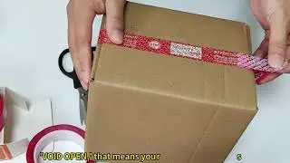 Security tapes, Tamper evident packing tapes, Total transfer VOID tapes, Tamper seals Model: ST002