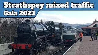 The Strathspey railway's mixed traffic gala 08/04/23