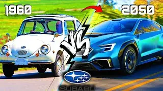 🚗 Subaru Evolution (1960 - 2050) | Epic Transformation in 4K! 🔥 #Subaru #Transformation #Evolution