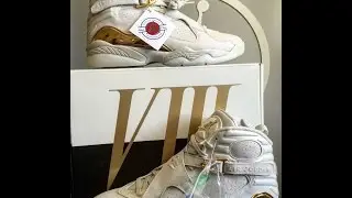 Air Jordan Retro 8 Championship Trophy Review & Unboxing Thx @RUVILLA on the connect!