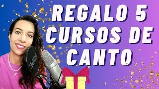 🔥REGALO 5 CURSOS DE CANTO. Sorteo, Natalia Bliss.  Como aprender a cantar bien . Clases de canto