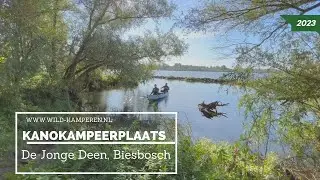 Locatie: Kanokampeerplaats De Paardenkop / Paalkamperen in de Biesbosch