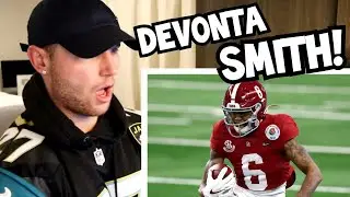 Rugby Player Reacts to DEVONTA SMITH 2020 Alabama Heisman Season College Football Highlights!