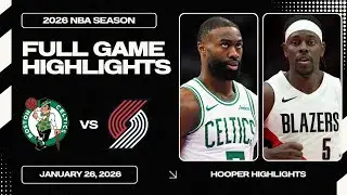 Boston Celtics vs Portland Trail Blazers Full Game Highlights | Jan 26 | 2026 NBA Season