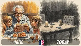 When Dad Came Home From Work: 1965 vs Now - Dinner at 5:30 vs Never Seeing Grandkids