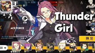 Ace Force Gameplay 2021 ( Thunder Girl )