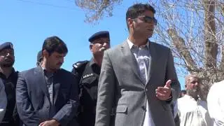 Kalat Voice International. Dc Kalat Tufail Ahmed Baloch Last Day Speech at Kalat .5-3-2016