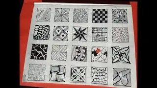 1001 Easy tangle patterns #90