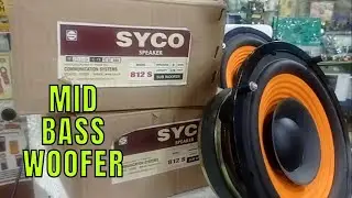 MID BASS WOOFER II SYCO II СДЕЛАНО В КОЛКАТЕ