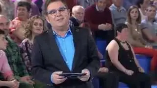 Raúl Cantando AMANECI EN TUS BRAZOS Y SALVAME en BAMBOLEO 23 05 2015