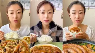 Chinese Home-Cooked Food Mukbang | Realistic Eating Sounds No Talking #349