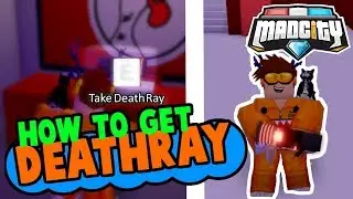 HOW TO GET THE NEW DEATHRAY GUN IN MAD CITY! *NEW* (Roblox Mad City)
