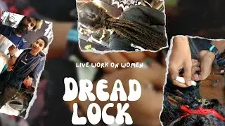 Dreadlocks Live Work On Hers Hairs Hair transformation Dreadlocks. #Dreadlocks.￼