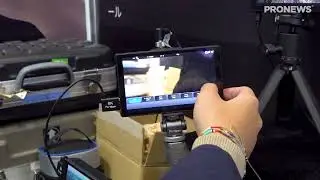 Portkeys exhibits the 7-inch monitor 