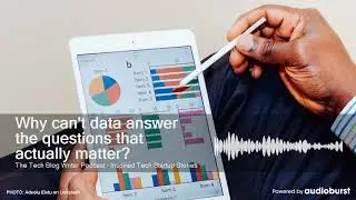 Why can't data answer the questions that actually matter?