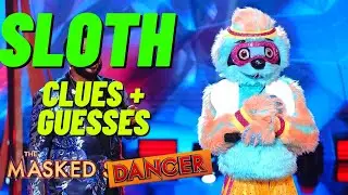 The Masked Dancer Sloth - Clues and Judges Guesses