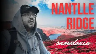 Walking on Nantlle Ridge - Snowdonia