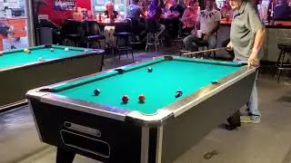 Rd 4 FLY BIRD VS LIL JAMIE  Frogs Bar 8 Ball Tournament #webelancaster 19 year old vs 85 year old