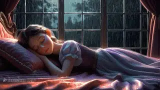 Rain And Thunder To Sleep Immediately with Torrential Rain on the Window - Rain Noise to Sleep