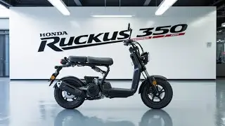 Finally Revealed! 2026 Honda Ruckus 350 &ndash; The Scooter That Thinks It&rsquo;s a Motorcycle!