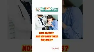 Nose bleeds? Are you doing these mistakes? #entspecialist #professionaltreatment #health