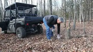 2020 Kawasaki Mule Pro FXT Ranch Edition Doing Some Heavy Pulling