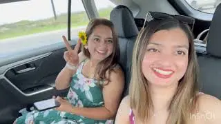 Mini vlog to Padre Island || Dallas to Corpus Christi || Roadtrip Day I || White Cap Beach