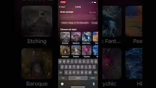 The App is Dream by WOMBO ✨