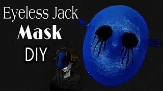 How to Make Eyeless Jack's Mask From Paper - DIY