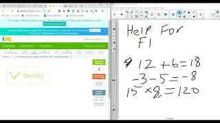 F 1 Find limits using addition, subtraction, and multiplication laws