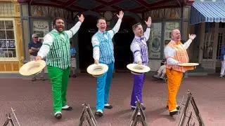 The Dapper Dans at Magic Kingdom (FULL SHOW)