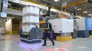 Autonomous Mobile Robot &ndash; Double Pallet Management Platform | Noovelia Inc.
