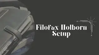 filofax holborn set up