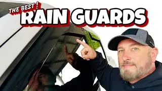 Ford F150 “BEST IN CHANNEL” Rain Guards. No Bounce Back. 