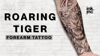 FOREARM TIGER TATTOO | FOREARM TATTOO IDEAS. #tattoo #tutorial
