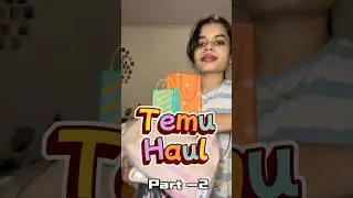 Temu Haul 🛍️Part 2#temu #viral #shortvideos #youtubeshorts #haul #shopping #fyp