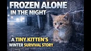 Frozen Alone in the Night ❄️ | A Tiny Kitten&rsquo;s Winter Survival Story
