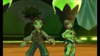Dark Cloud 2: English Vs. Japanese Cutscenes - #37 (The Dark Element & The Spiral of Dreams)